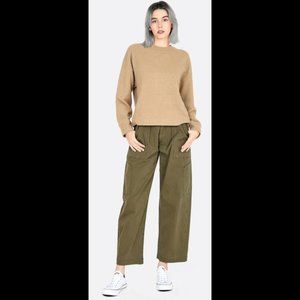 Agolde Mari Oversized Utility Pant in Seawe